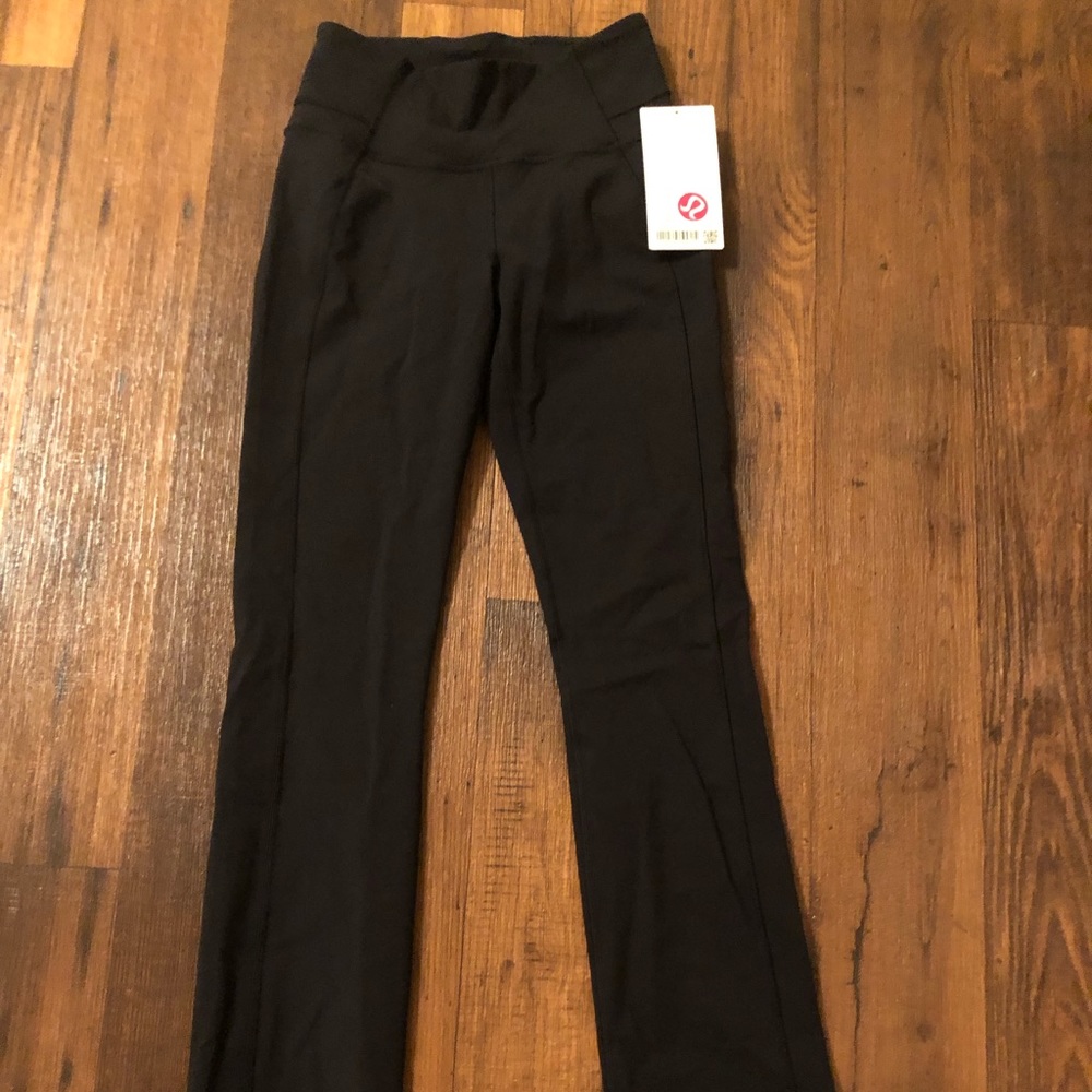 Lululemon Groove Pant Straight Size 6 Black